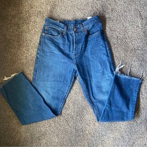 Levi’s high rise wedgie fit